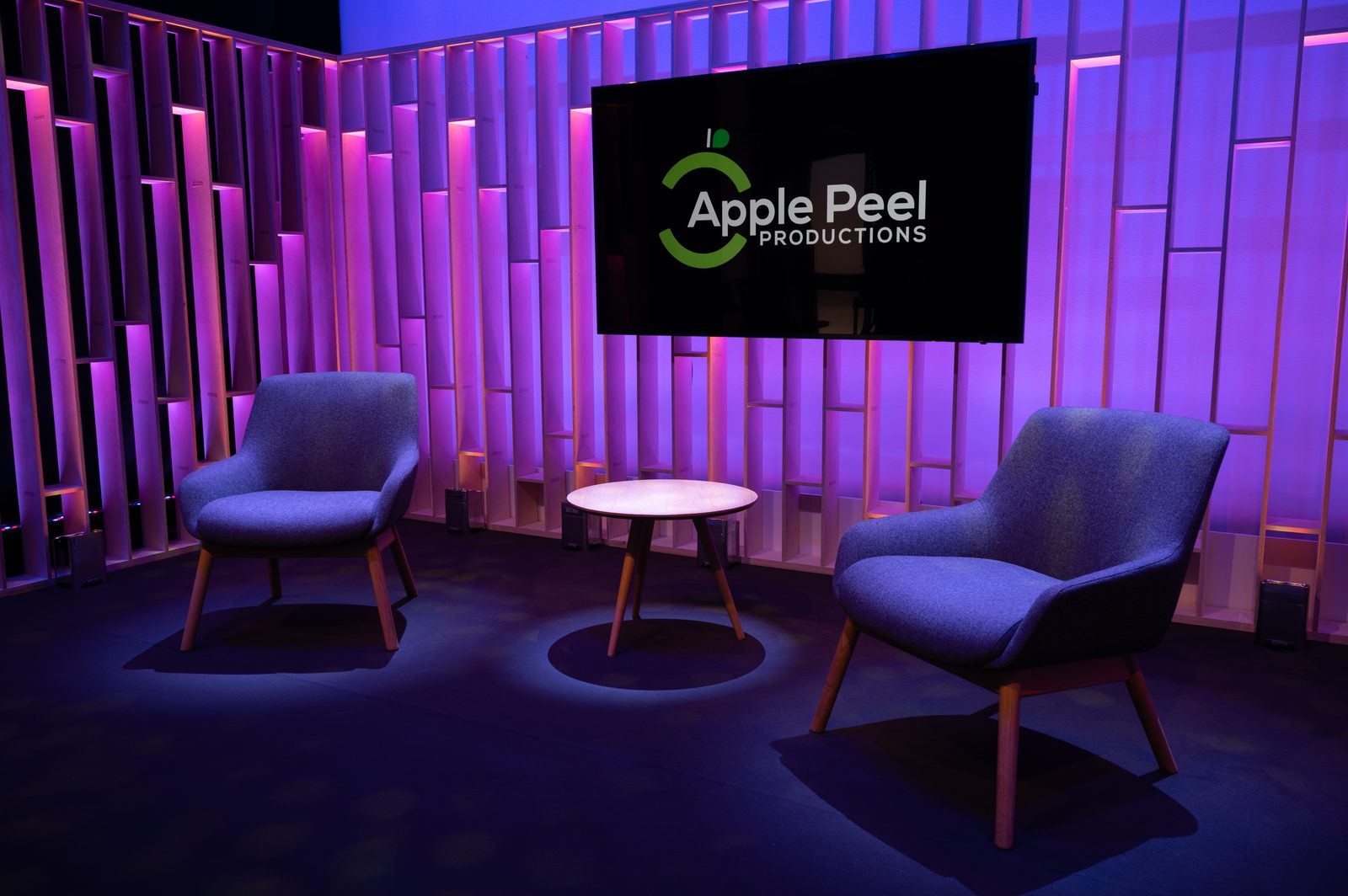 Fareham studio interview set