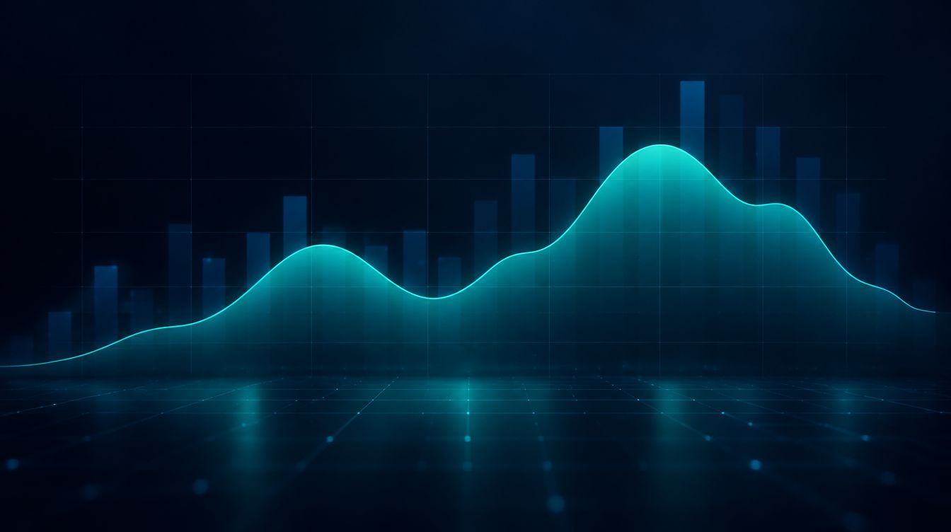 Abstract event analytics curve visualisation